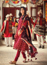 Chunri By Gul Ahmed Printed Lawn Unstitched 3 Piece Suit - GA24CL CL-42032 B